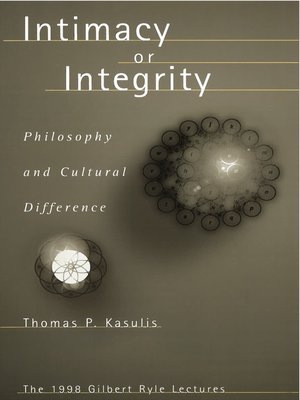 cover image of Intimacy or Integrity